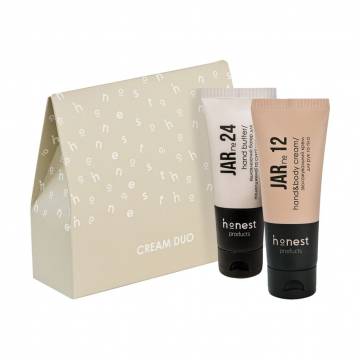 Подарочный набор для ухода за кожей рук и тела Honest Products (крем, 75 мл + баттер, 75 мл) Подарочный набор для ухода за кожей рук и тела Honest Products (крем, 75 мл + баттер, 75 мл)