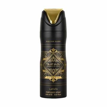 Парфюмированный дезодорант-спрей Lattafa Perfumes Badee Al Oud Oud for Glory унисекс, 200 мл Парфюмированный дезодорант-спрей Lattafa Perfumes Badee Al Oud Oud for Glory унисекс, 200 мл