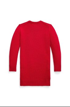 Хлопковое детское платье Polo Ralph Lauren