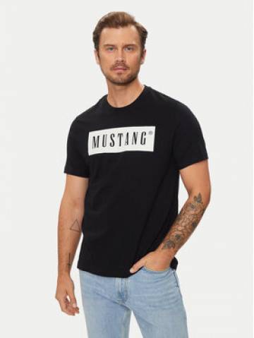 Mustang Футболка Austin 1014749 Чорний Regular Fit Mustang Футболка Austin 1014749 Чорний Regular Fit