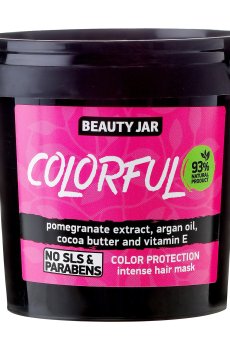 Интенсивная маска Beauty Jar Color Protection Mask, Colorful для окрашенных волос, 150 мл