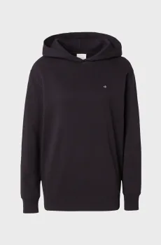 Женское черное худи CK EMB GRAPHIC RELAXED Черный S Calvin Klein K20K208062