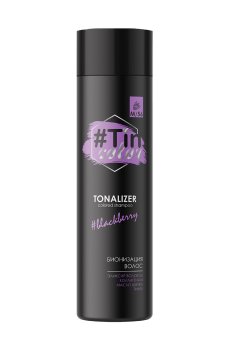 Уценка! Шампунь-тоналайзер для волос  Tin Color Colored Shampoo М/56 Ежевичный чизкейк, 250 мл