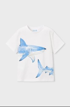 Детская хлопковая футболка Mayoral