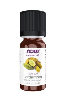 Эфирное масло Now Foods Essential Oils 100% Pure Cardamom Oil Масло кардамона, 10 мл