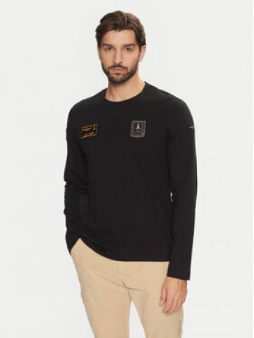 Aeronautica Militare Longsleeve 242TS2317J489 Чорний Regular Fit Aeronautica Militare Longsleeve 242TS2317J489 Чорний Regular Fit