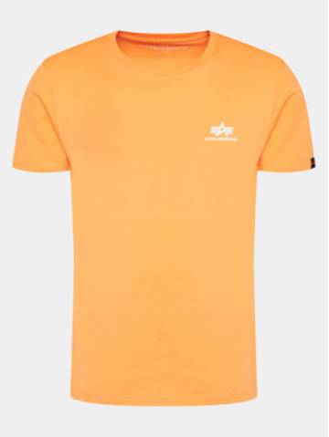 Alpha Industries Футболка Basic T Small 188505 Оранжевий Regular Fit Alpha Industries Футболка Basic T Small 188505 Оранжевий Regular Fit