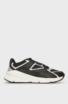 Черные кожаные кроссовки UA Forge 96 LEATHER reissue Черный 11-12.5 Under Armour 3027719-001