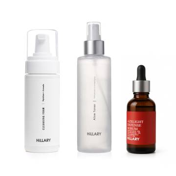 Комплекс для сухого типу шкіри з азелаїновою кислотою Hillary Skincare Set for Dry Skin with Azelaic Acid Комплекс для сухого типу шкіри з азелаїновою кислотою Hillary Skincare Set for Dry Skin with Azelaic Acid
