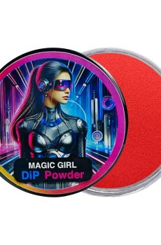 Уценка! Дип-пудра для ногтей Magic Girl Dip Powder 07 Красный насыщенный, 20 мл