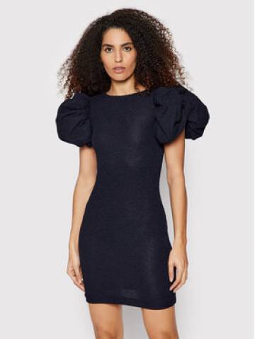 ROTATE Коктейльна сукня Ruby RT299 Cиній Slim Fit ROTATE Коктейльна сукня Ruby RT299 Cиній Slim Fit