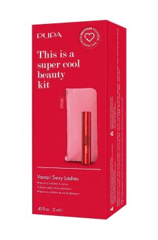 Подарочный набор декоративной косметики Pupa Vamp! Sexy Lashes (тушь для ресниц, 12 мл + косметичка)