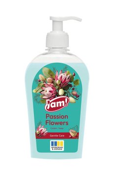 Крем-мыло JAM! Passion Flowers Cream-Soap Gentle Care с глицерином, 325 г