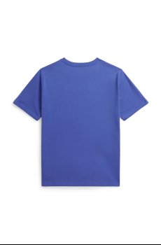 Детская хлопковая футболка Polo Ralph Lauren