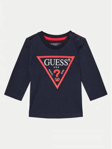 Guess Блузка N84I24 K8HM0 Cиній Regular Fit Guess Блузка N84I24 K8HM0 Cиній Regular Fit