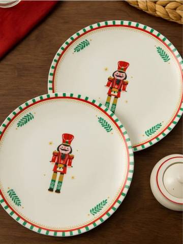 Тарілка 2 pack - різнобарвний