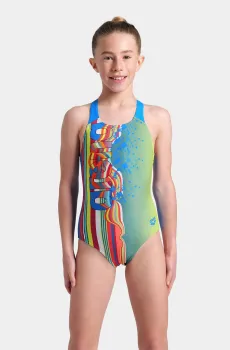 Детский купальник PALETTE SWIMSUIT SWIM PRO BACK Разноцветный 6 Arena 007918-608