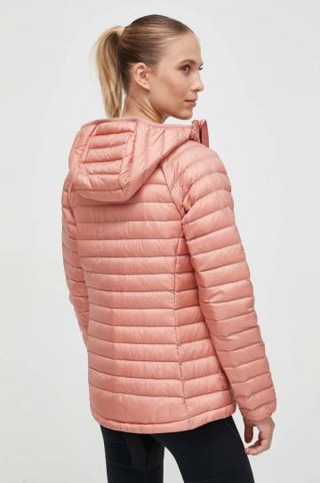 Спортивная пуховая куртка Jack Wolfskin Passamani цвет розовый Спортивная пуховая куртка Jack Wolfskin Passamani цвет розовый