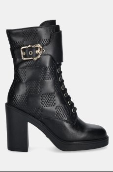 Кожаные полусапожки Love Moschino