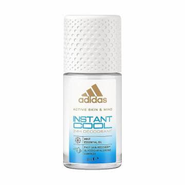Уценка! Шариковый дезодорант Adidas Instant Cool 24H Deodorant женский, 50 мл Уценка! Шариковый дезодорант Adidas Instant Cool 24H Deodorant женский, 50 мл