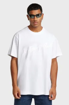 Мужская белая футболка Flock G-script Белый XL G-Star RAW D25148,C784
