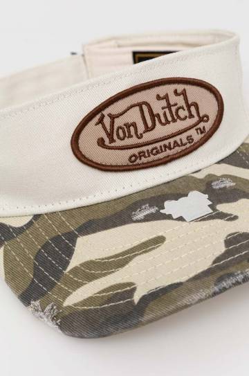 Хлопковый козырёк Von Dutch узор Хлопковый козырёк Von Dutch узор