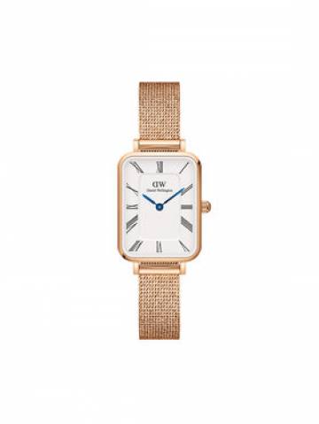 Daniel Wellington Годинник Quadro Roman Numerals DW00100687 Золотий Daniel Wellington Годинник Quadro Roman Numerals DW00100687 Золотий