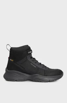 Мужские черные хайтопы OUTDOOR SNK BOOT LTH CORDURA Черный 42 Tommy Hilfiger FM0FM04838