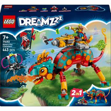 Конструктор LEGO DREAMZzz Вогняний хамелеон Матео (71492)