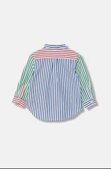 Хлопковая рубашка для младенцев Polo Ralph Lauren