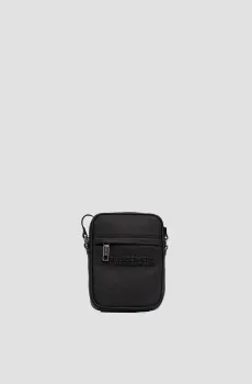 Мужская черная кожаная сумка Черный ONESIZE Karl Lagerfeld A3M30177;999