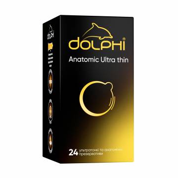 Презервативы Dolphi Anatomic Ultra Thin Ультратонкие и анатомические, 24 шт Презервативы Dolphi Anatomic Ultra Thin Ультратонкие и анатомические, 24 шт