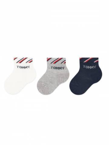Tommy Hilfiger Набір 3 пар високих дитячих шкарпеток 701220277 Кольоровий Tommy Hilfiger Набір 3 пар високих дитячих шкарпеток 701220277 Кольоровий