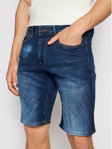 Pepe Jeans Джинсові шорти Stanley PM800854 Cиній Taper Fit Pepe Jeans Джинсові шорти Stanley PM800854 Cиній Taper Fit
