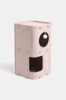 Фетровий будинок для кота - бежевий