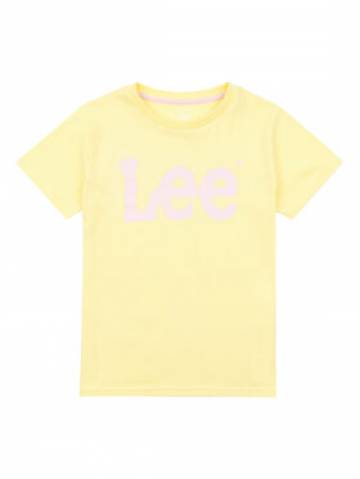 Lee Футболка Wobbly Graphic LEG5029 Жовтий Regular Fit Lee Футболка Wobbly Graphic LEG5029 Жовтий Regular Fit