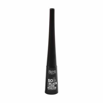 Подводка для глаз Bless Beauty So Black Line Waterproof с мягкой кистью, Black, 3.5 г Подводка для глаз Bless Beauty So Black Line Waterproof с мягкой кистью, Black, 3.5 г