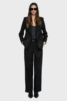 Женский черный жакет Valse Черный 38 ZADIG&VOLTAIRE WWBL01950_BLACK