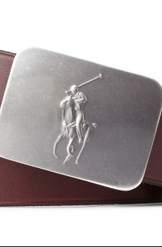 Кожаный ремень Polo Ralph Lauren
