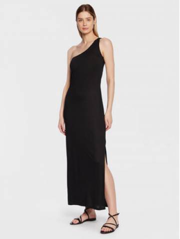 Calvin Klein Swimwear Пляжна сукня KW0KW02098 Чорний Regular Fit Calvin Klein Swimwear Пляжна сукня KW0KW02098 Чорний Regular Fit