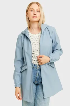 Женский голубой плащ Голубой L Tally Weijl SJAPURAMSI