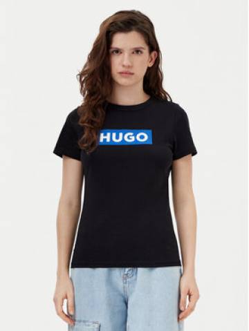 HUGO Футболка Classic 50510772 Чорний Regular Fit HUGO Футболка Classic 50510772 Чорний Regular Fit