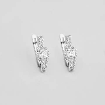 Серебряные серьги Minimal 21011р Серебряные серьги Minimal 21011р