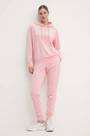 Кофта Guess COUTURE женская цвет розовый с капюшоном V4RQ25 KBXI2 Кофта Guess COUTURE женская цвет розовый с капюшоном V4RQ25 KBXI2