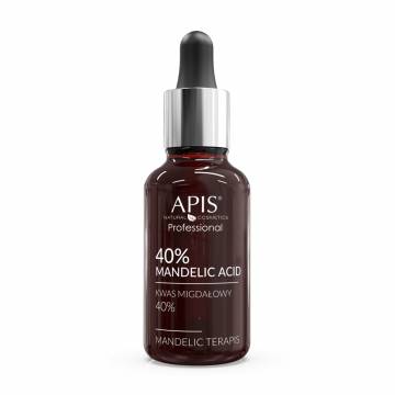 Миндальная кислота Apis Natural Cosmetics Mandelic Terapis Mandelic Acid 40%, 30 мл Миндальная кислота Apis Natural Cosmetics Mandelic Terapis Mandelic Acid 40%, 30 мл