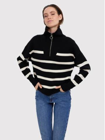 Vero Moda Светр Saba 10269246 Чорний Regular Fit Vero Moda Светр Saba 10269246 Чорний Regular Fit
