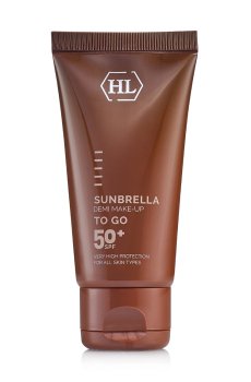 Уценка! Солнцезащитный крем для лица и тела Holy Land Sunbrella Demi Make-Up SPF 50+ с тоном, 50 мл