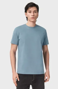 Мужская голубая футболка DEXTER Голубой M AllSaints M005JD