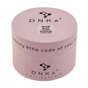 Акрил-гель для ногтей DNKa Acryl Gel 0006 Creamy, 30 мл (банка) Акрил-гель для ногтей DNKa Acryl Gel 0006 Creamy, 30 мл (банка)
