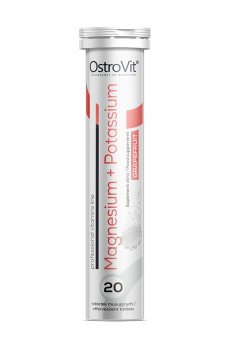 Магний и калий OstroVit Magnesium + Potassium со вкусом грейпфрута, 20 шипучих таблеток